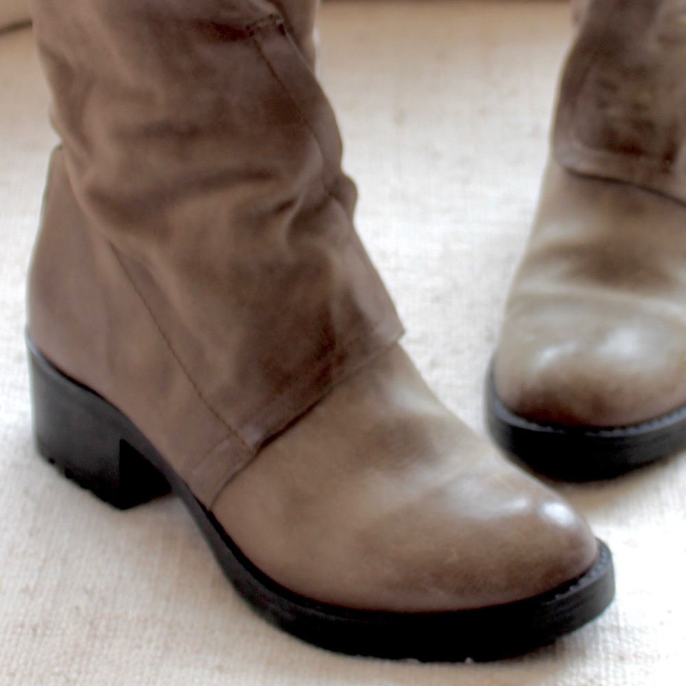 Mjus Grey Mid Calf Boot - Picture 2 of 9